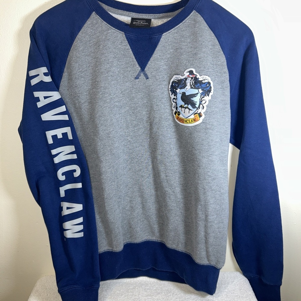 Harry Potter Ravenclaw - Sweatshirt Adult Size Small Navy/Gray Universal